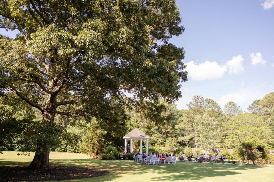 Garden wedding