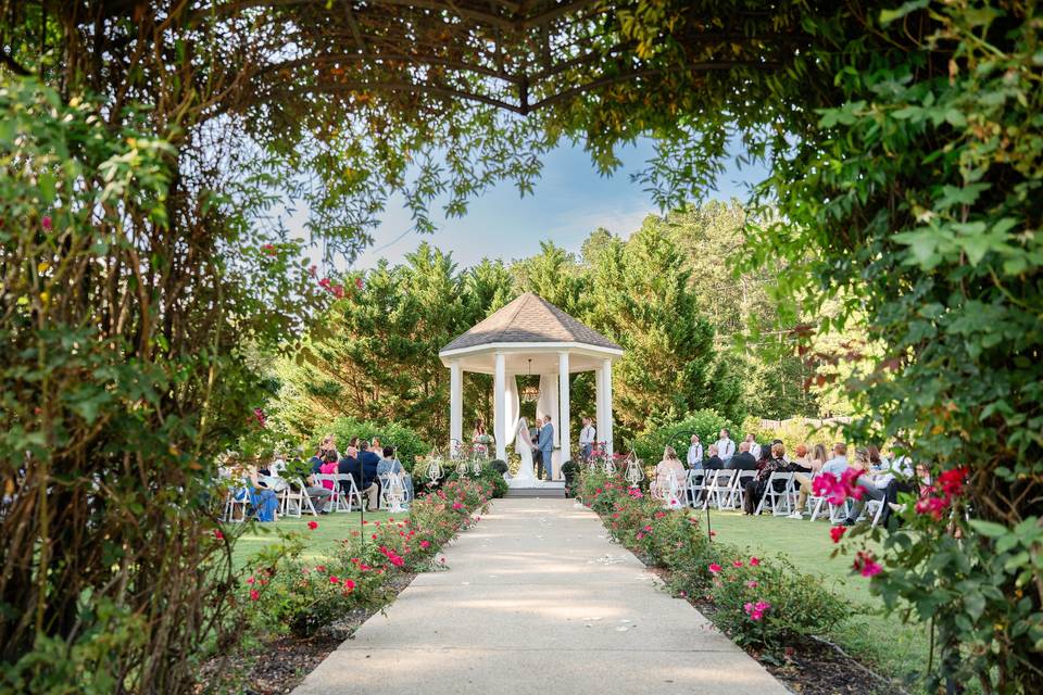 Garden wedding