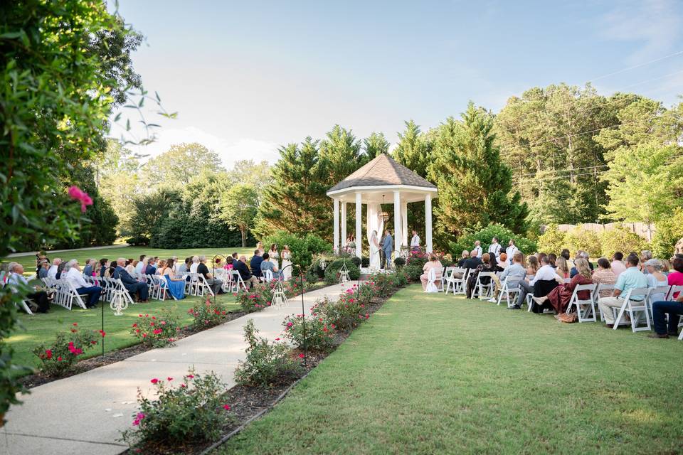 Garden wedding