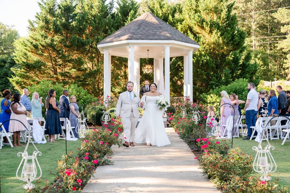 Outdoor wedding