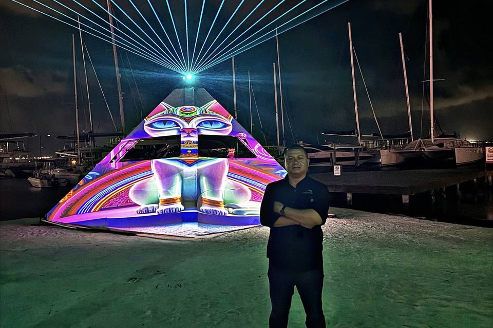 Cabina para dj