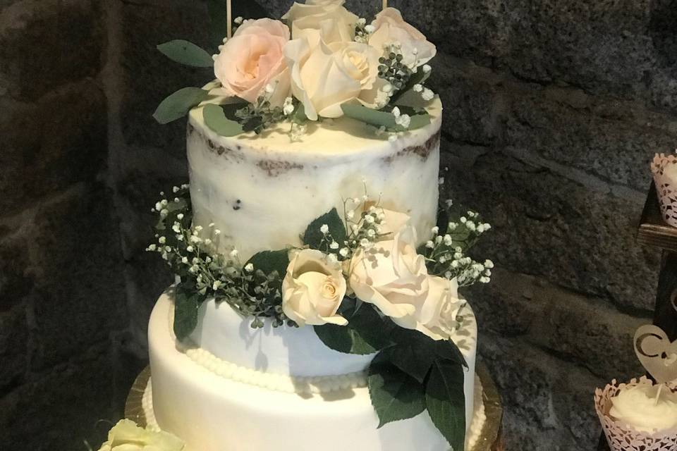 Wine Country Wedding Cake