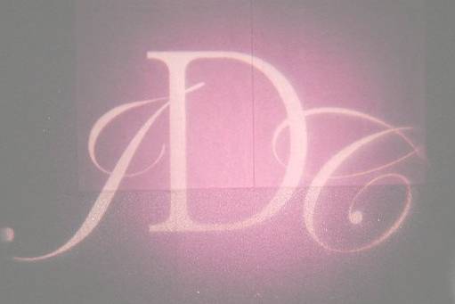 Monogram letter lighting