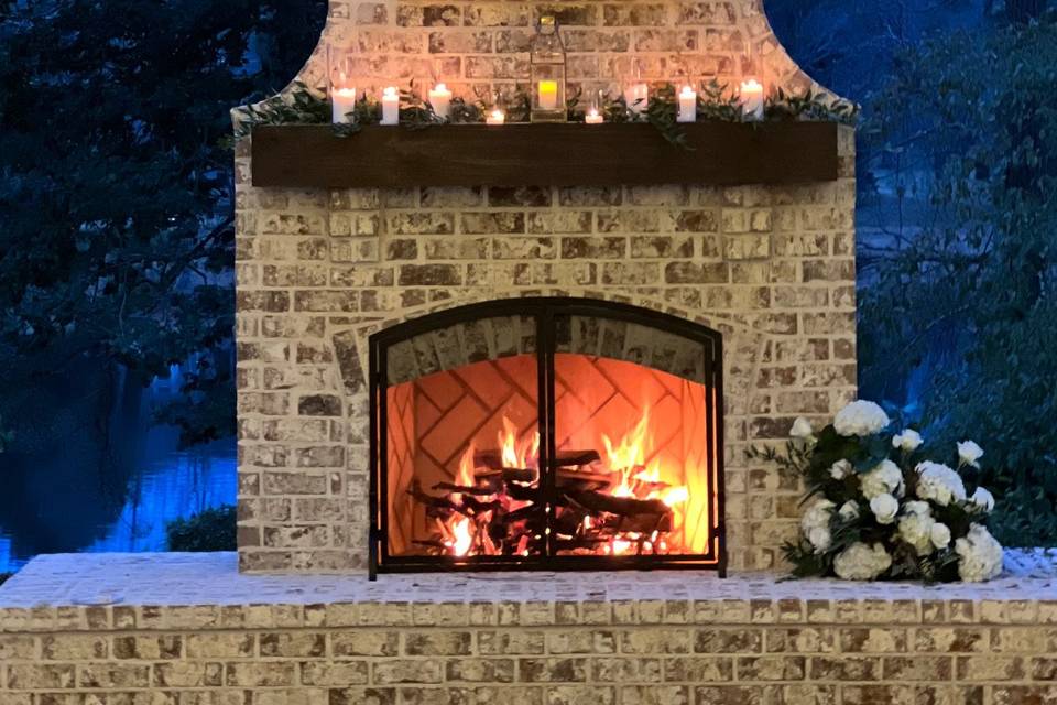 NEW statement fireplace