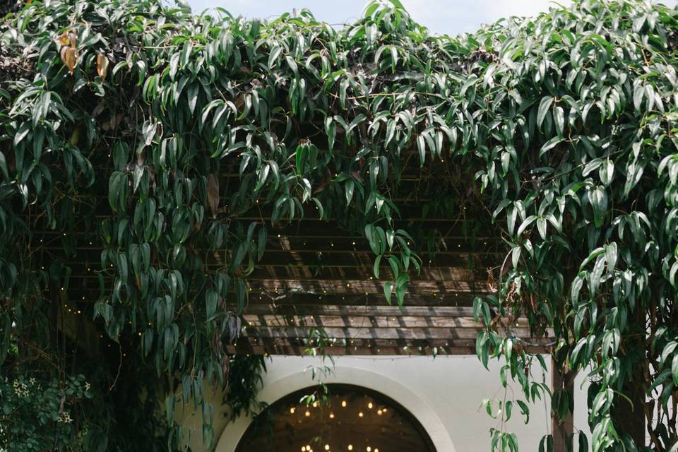 Pergola at Tuscan Hall