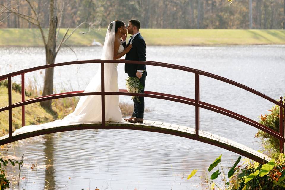 Monet Garden Bridge