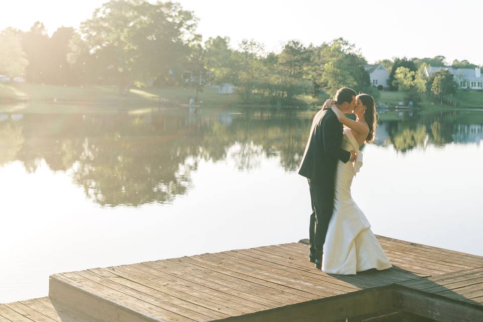 April Wedding- Dock