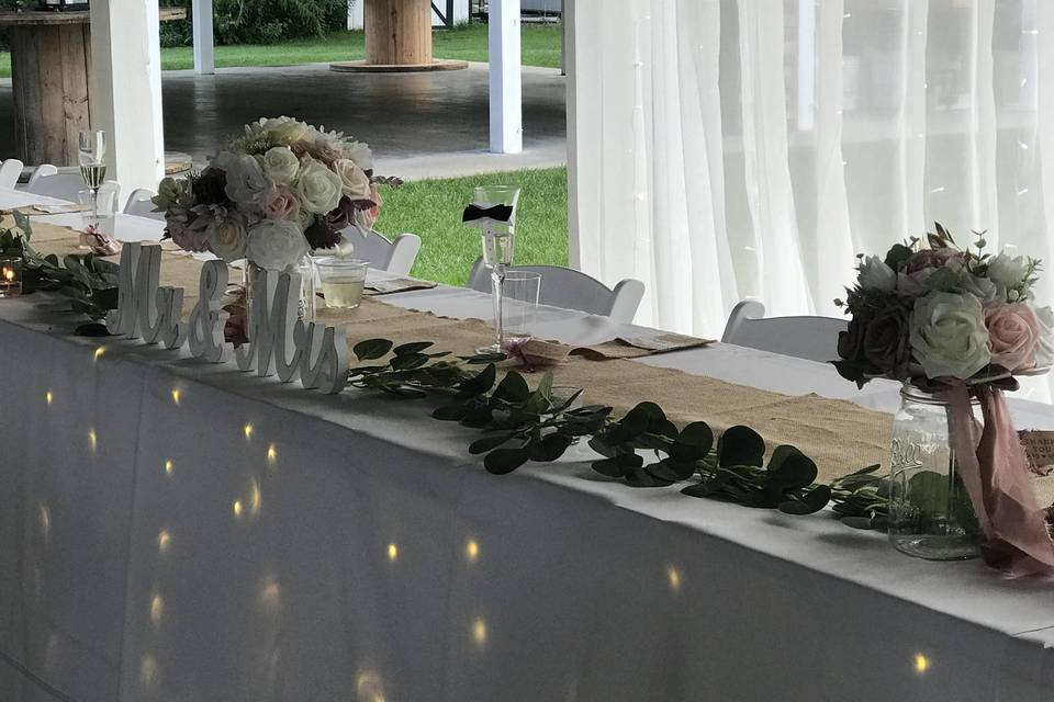 Head table