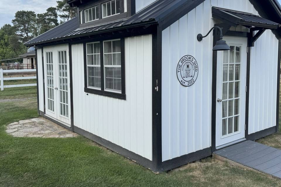 Groom's shed