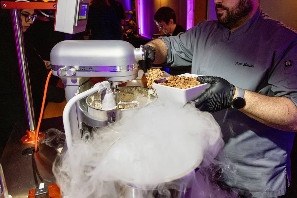 Liquid Nitro Ice Cream