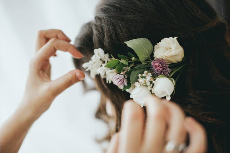 Floral Hair Clip