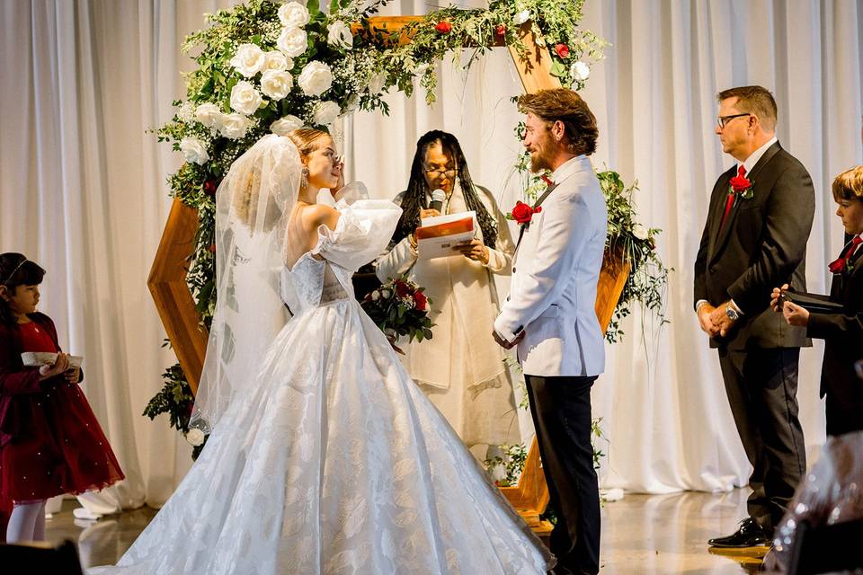 Indoor ceremony