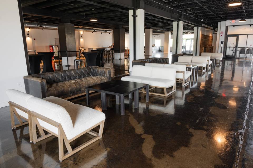 Included lounge furniture