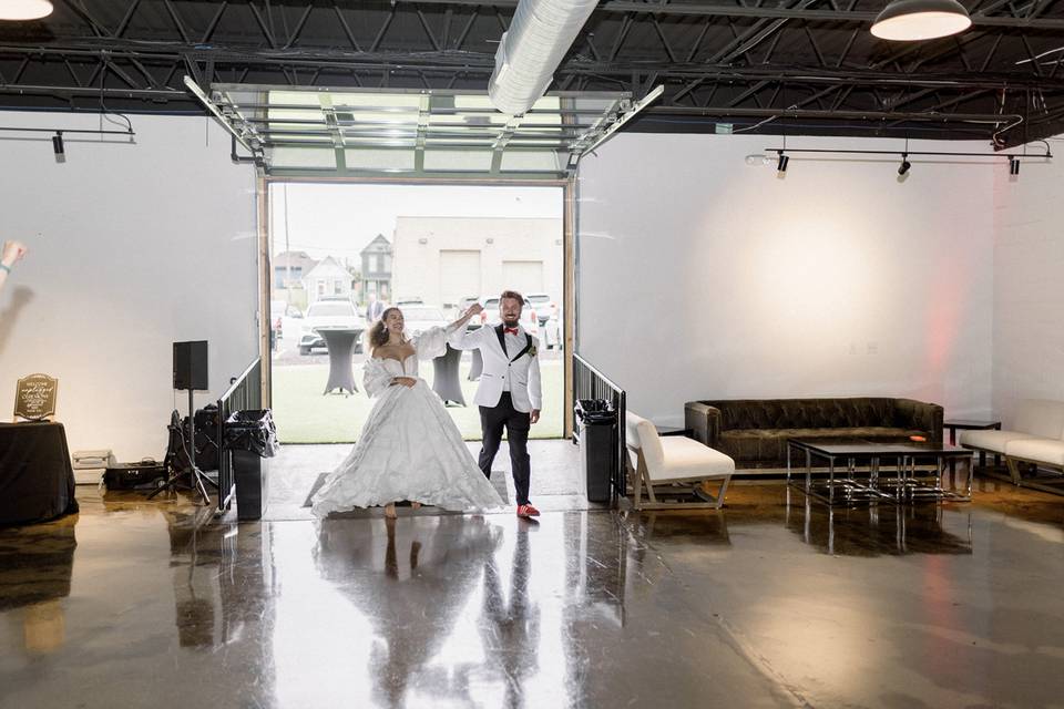 Grand entrance
