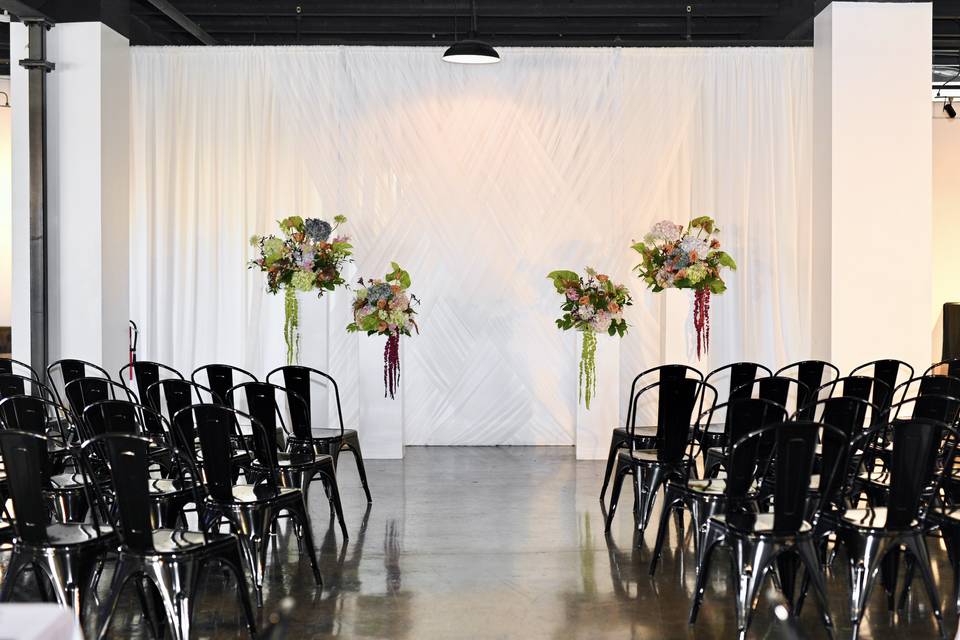 Indoor ceremony