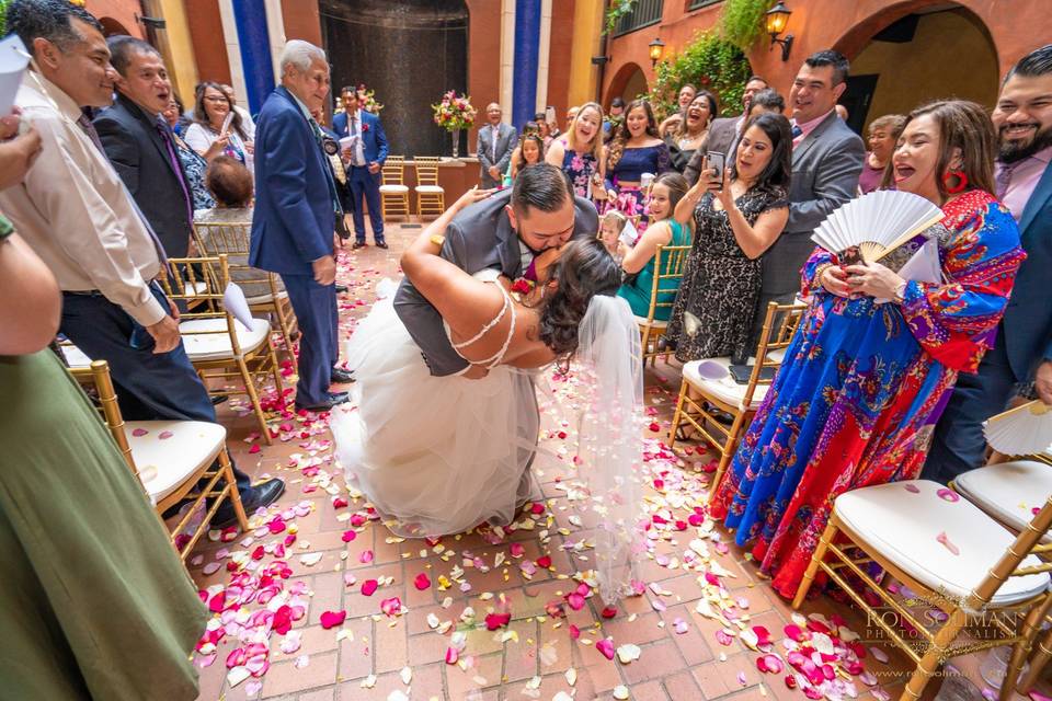 Private Courtyard Ceremony