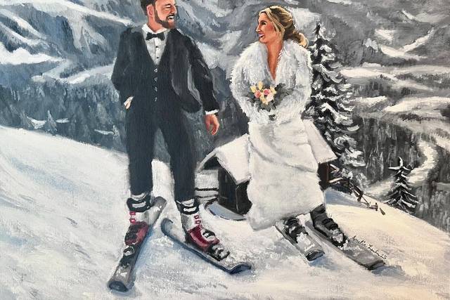 Wedding couple