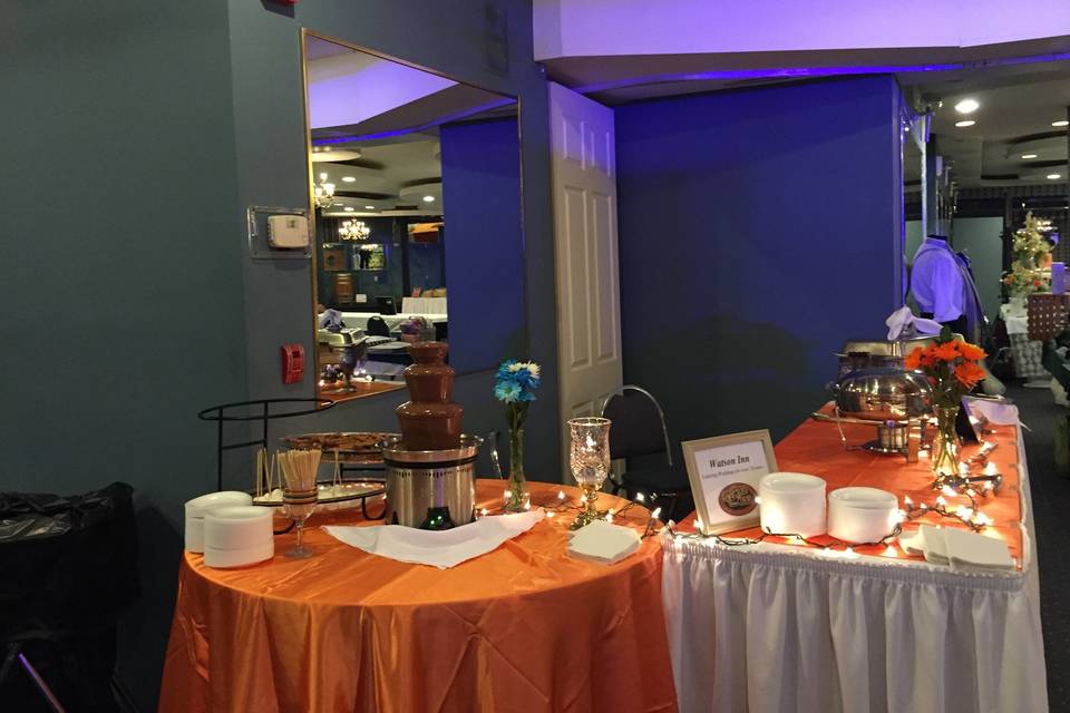 Chocolate Fountain.. great for all ages