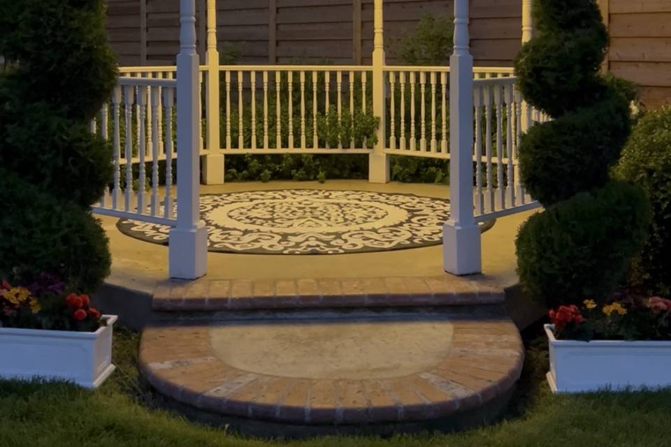 Inviting ambiance.