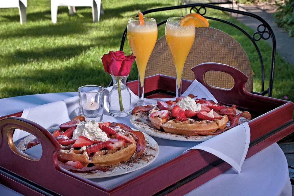 Breakfast in bed