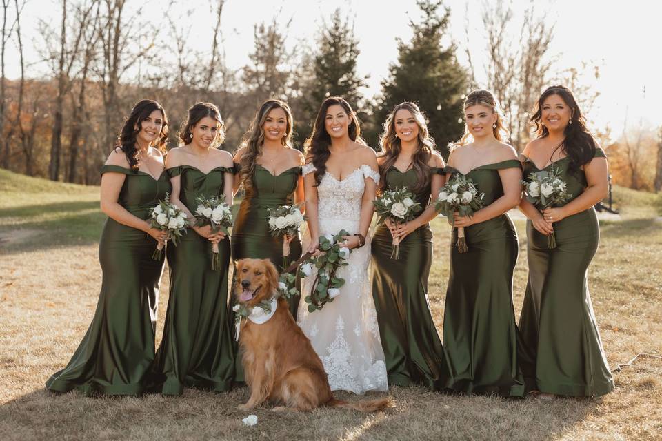 NJ wedding with dog
