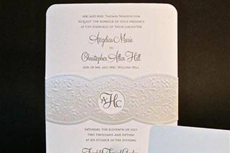 Cordially Yours Invitations and Calligraphy