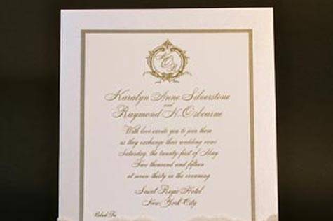 Cordially Yours Invitations and Calligraphy