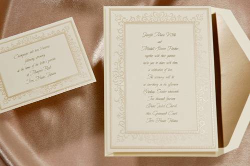 Cordially Yours Invitations and Calligraphy