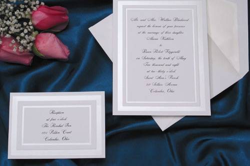 Cordially Yours Invitations and Calligraphy