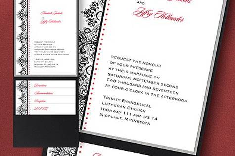 Cordially Yours Invitations and Calligraphy