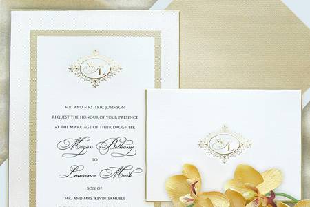 Cordially Yours Invitations and Calligraphy