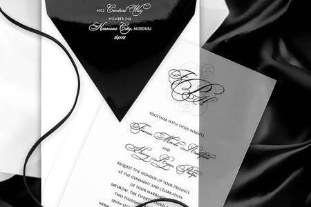 Cordially Yours Invitations and Calligraphy