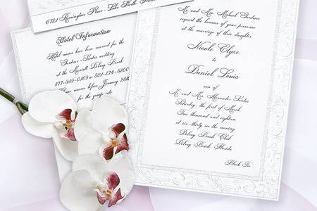 Cordially Yours Invitations and Calligraphy