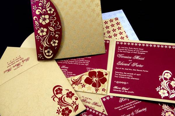 Cordially Yours Invitations and Calligraphy