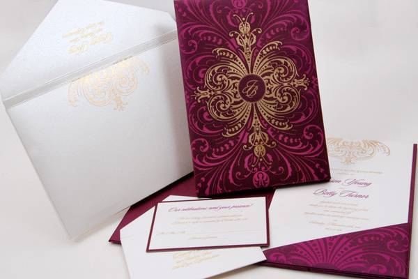 Cordially Yours Invitations and Calligraphy