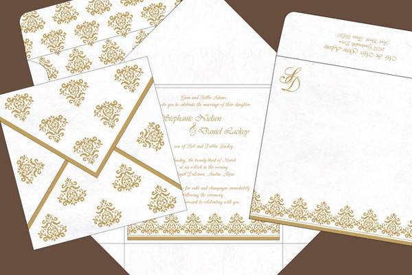 Cordially Yours Invitations and Calligraphy