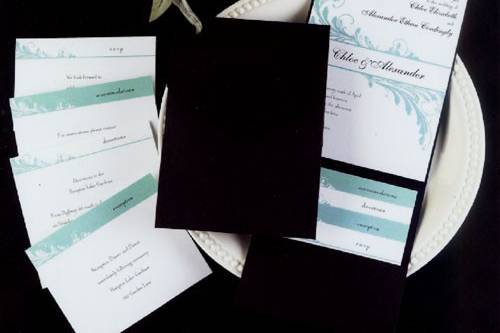 Cordially Yours Invitations and Calligraphy