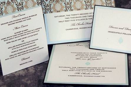 Cordially Yours Invitations and Calligraphy