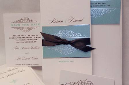 Cordially Yours Invitations and Calligraphy