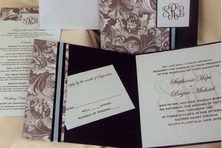 Cordially Yours Invitations and Calligraphy