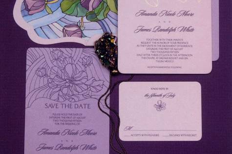 Cordially Yours Invitations and Calligraphy