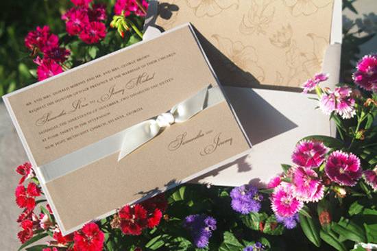 Cordially Yours Invitations and Calligraphy