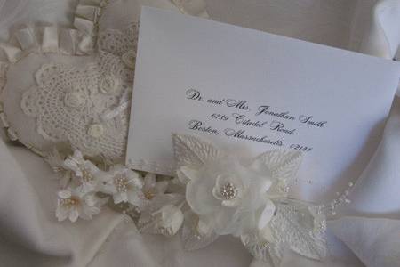 Cordially Yours Invitations and Calligraphy