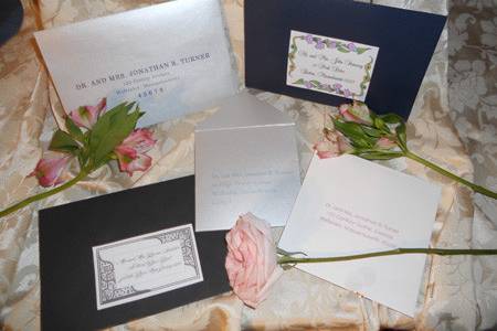 Cordially Yours Invitations and Calligraphy