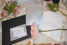 Cordially Yours Invitations and Calligraphy