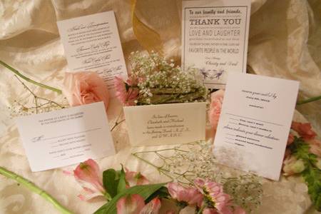 Cordially Yours Invitations and Calligraphy