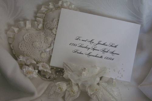 Cordially Yours Invitations and Calligraphy