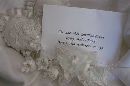 Cordially Yours Invitations and Calligraphy