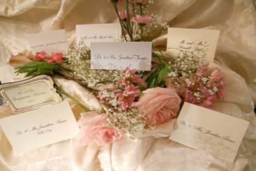 Cordially Yours Invitations and Calligraphy