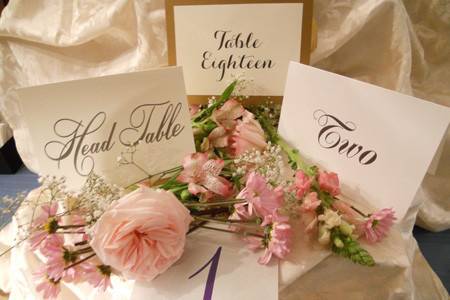 Cordially Yours Invitations and Calligraphy